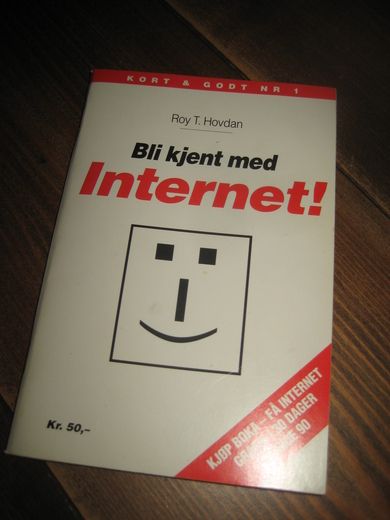 Hovdan: Bli kjendt med Internet! 1995.