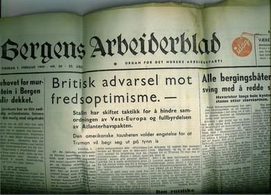 1949,nr 026, Bergens Arbeiderblad