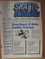 1989,nr 001,                             SKATTE BETALEREN.