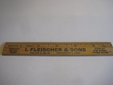 Reklamesak fra FLEISCHER & SONS, OHIO. 50 tallet.