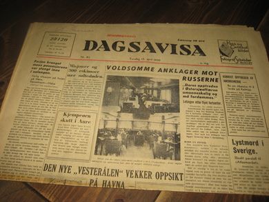 1950,nr 085, DAGSAVISA.