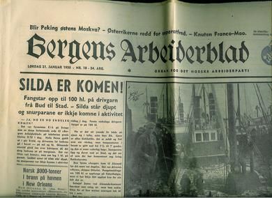 1950,nr 018, Bergens Arbeiderblad