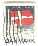 1945, DANSK JULEMERKE.