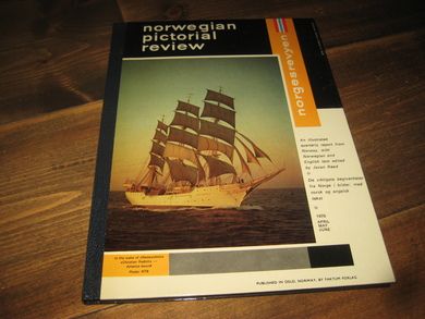 1975,  APRIL, MAY, JUNE, norwegian pictoral review. NB !! Både engelsk og norsk tekst !!!