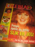 1991,nr 045, NORSK UKEBLAD. FERGIE. 