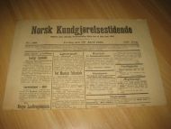 1905,nr 109, Norsk Kundgjørelestidende.