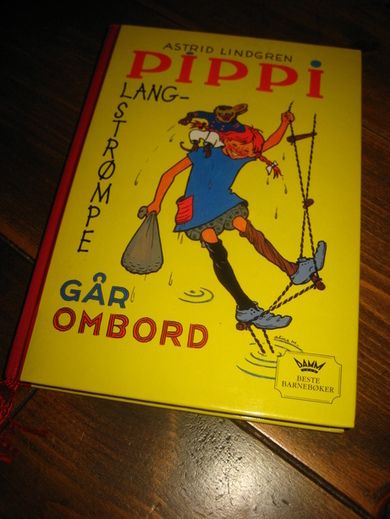 LINDGREN, ASTRID: PIPPI LANGSTRØMPE GÅR OM BORD. 1999.