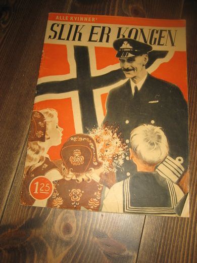 SLIK ER KONGEN. 1947.