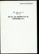 Om lov om arbeidervern og arbeidsmiljø m.v. 1975-76