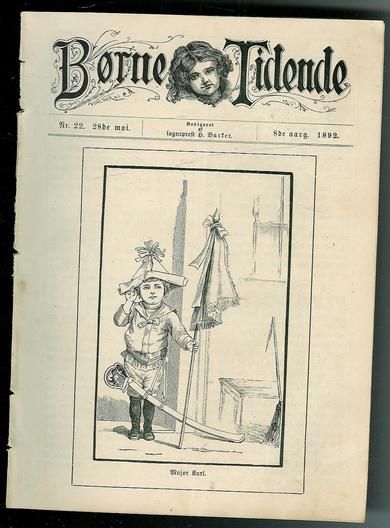 1892,nr 022,                        Børne Tidende.