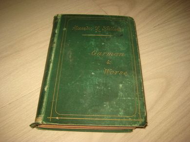 KIELLAND, ALEXANDER: GARMAN & WORSE. 1882.