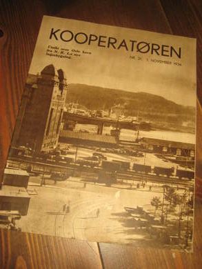 1936,nr 021, KOOPERATØREN. OSLO HAVN.