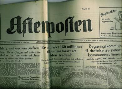 1945,nr 439, morgen, Aftenposten.