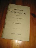 Undersøgelseskomiteens Indberetning sammenholdt med de virkelige Begivenheter i 1884 og 1893.