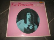 JOAN SUTHERLAND: Verdi La Traviata. / highlights. Sxl 6127. 1964.