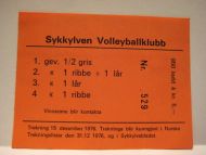 Sykkylven Vollyballklubb,Sykkylven. 1976, nr 529