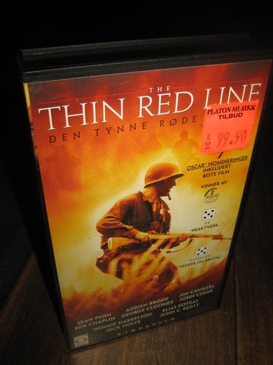 THIN RED LINE. 1998, 15 ÅR, 170 MIN. 