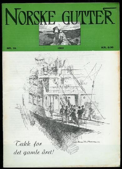 1962,nr 024,                  NORSKE GUTTER.