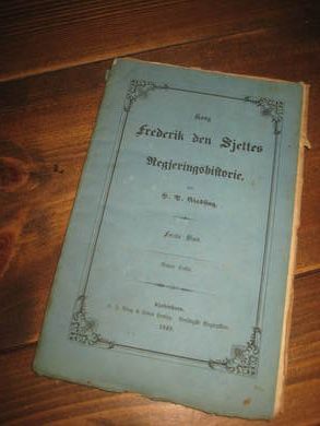 KONG FREDRIK DEN SJETTES REGJERINGSHISTORIE, Første bind, 1849.