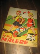 To små MALERE. Mittet KJEMPE BØKER. Nr. 682. 1942.