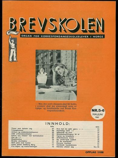 1941,nr 005, BREVSKOLEN