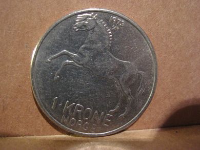 1973, 1 KRONER