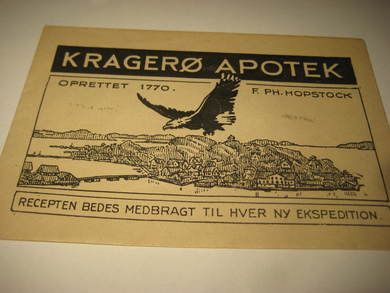 KRAGERØ APOTEK, 