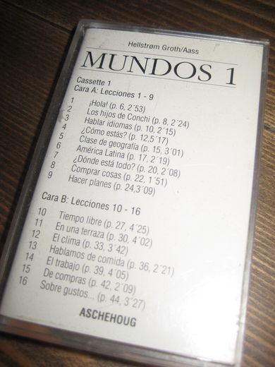 Helstrøm Groth / Aass: MUNDOS 1. 1995.