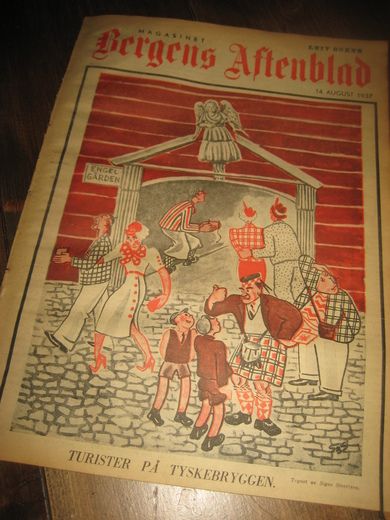 1937, 14. august, MAGASINET Bergens Arbeiderblad. 