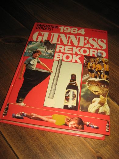 1984, GUINNES REKORD BOK. 