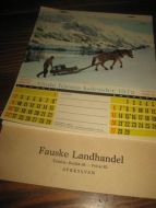 1972, Fauske Landhandel, Tlf 68, SYKKYLVEN.