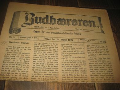 1918,nr 031, Budbæreren.