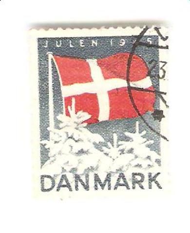 1945, DANSK JULEMERKE.