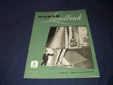 1957,nr 004, NORSK Landbruk