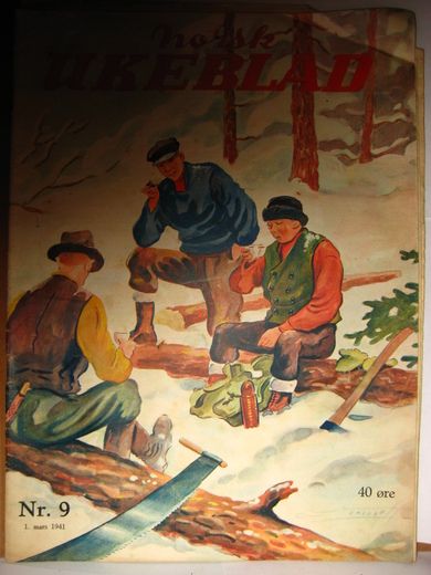 1941,nr 009,                            Norsk UKEBLAD