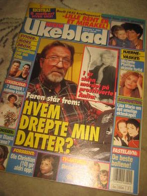 1996,nr 007, NORSK UKEBLAD. DIANA. MICHELLE PFEIFFER. 