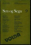 1972,nr 009,                           Syn og Segn.