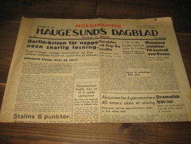 1948,nr 184, HAUGESUNDS DAGBLAD.