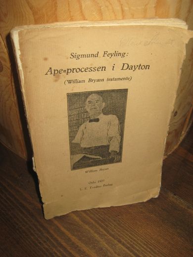 Feyling: Ape processen i Dayton. 1925.