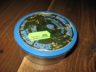 Boks uten innhold, MYCELLA CHEESE, 80 tallet.