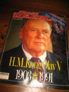 1991,nr 005, Norsk Ukeblad. KONG OLAV 