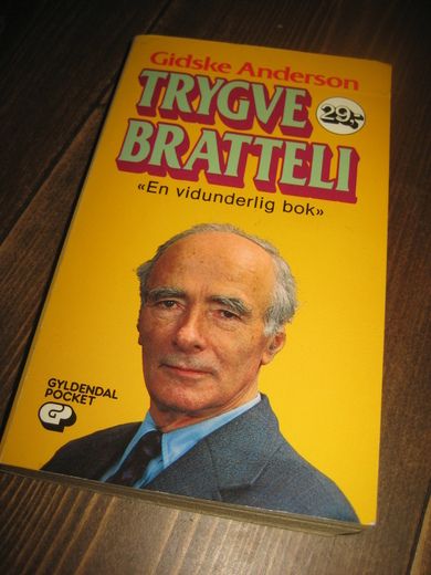 Anderson: TRYGVE BRATTELI. 1985.