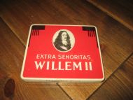 Blikkeske EXTRA SENORITAS WILLEM II. 60 tallet. 