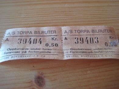 TORPA BILRUTER, 39404, 1978.