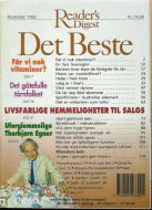 1992,nr 011, Readers Digest Det Beste.