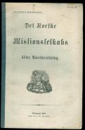 1884, Den Norske Missionsselskabs 41de Aarsberetning