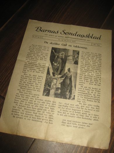 1943,nr 014, Barnas Søndgsblad