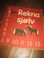 Rekna sjølv. 2. hefte, nynorsk. 60 tallet.