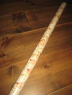 Uåpna rull julepapir, 10 meter*70 cm, 80-90 tallet. Englemotiv.  Dette er rull nr 6