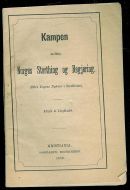 Kampen mellom Norges Storthing og Regjering. 1882